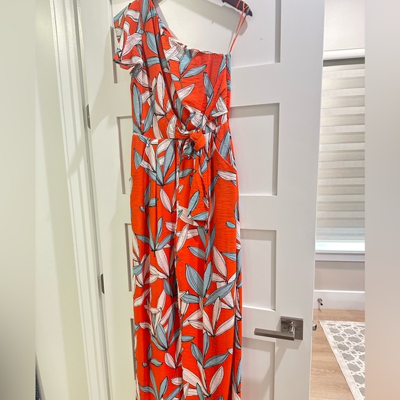 Colorful one shoulder jumpsuit - Picture 1 of 7